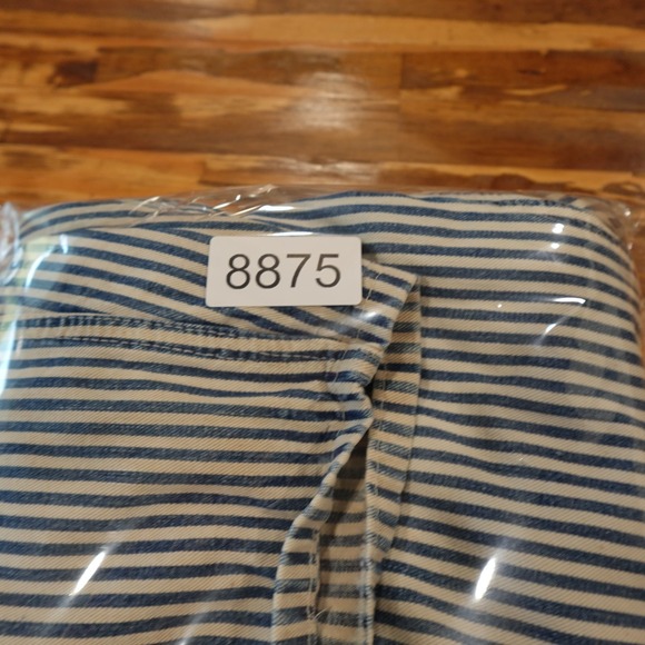 BIG MAC Overalls Bibs Men 44x30 Act 42x27 Conductor Mechanic Stripe WorkWear USA - Picture 16 of 16